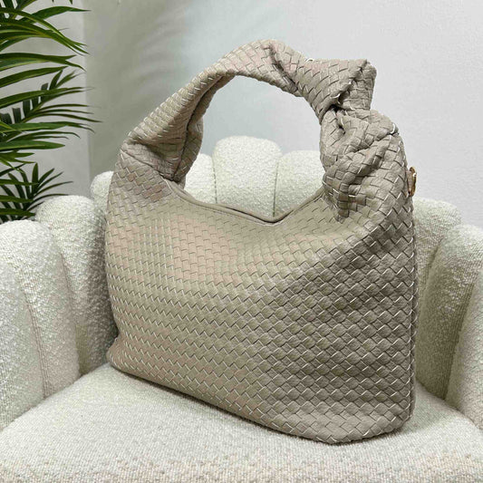 JADE BIG - HOBO BAG IVORY