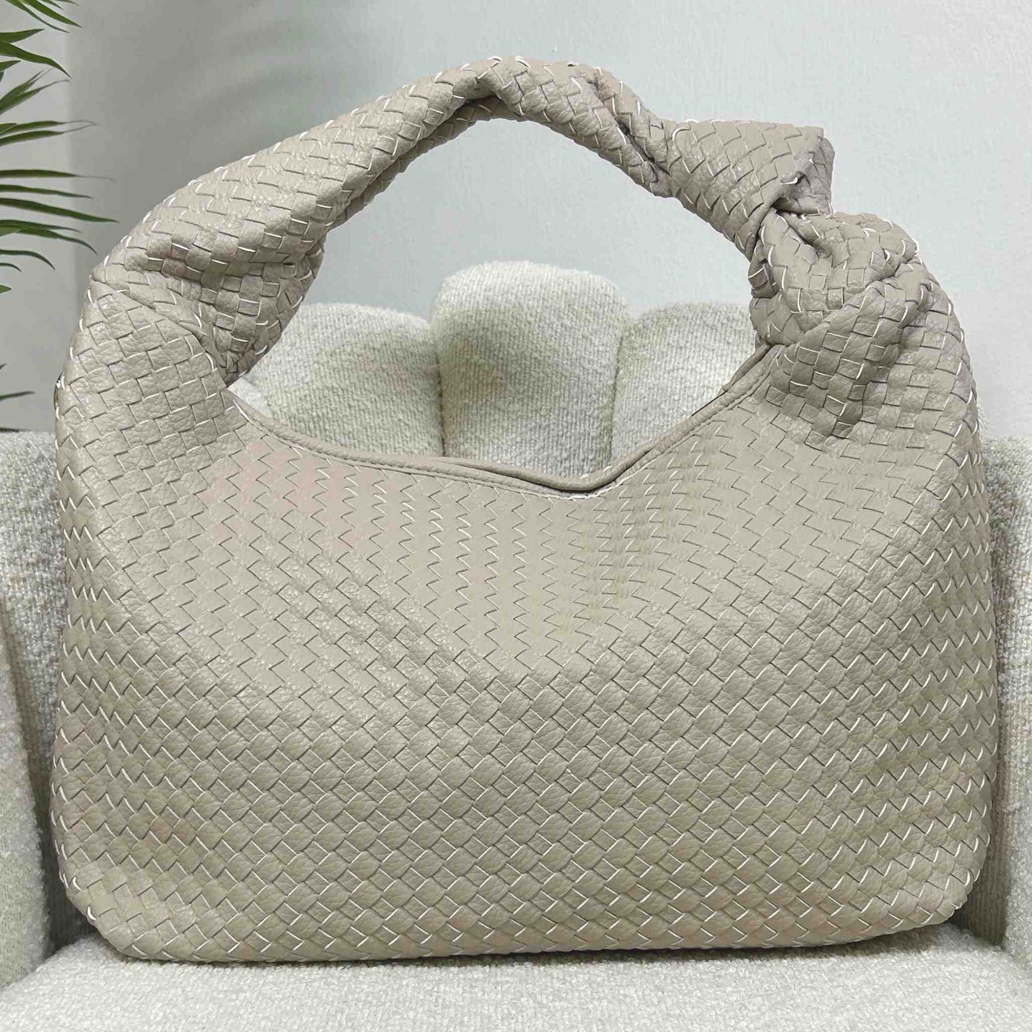 JADE BIG - HOBO BAG IVORY