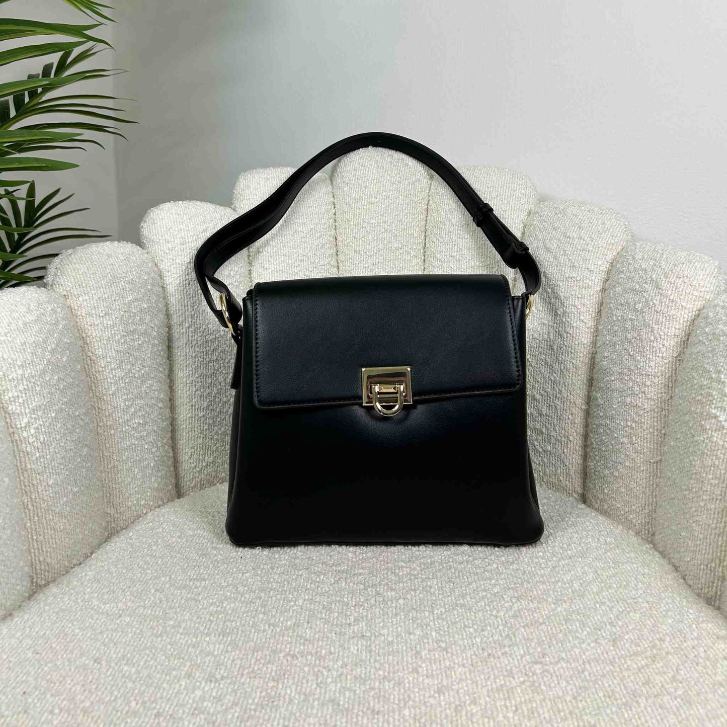 CELINE TOTE VANITY BAG - BLACK