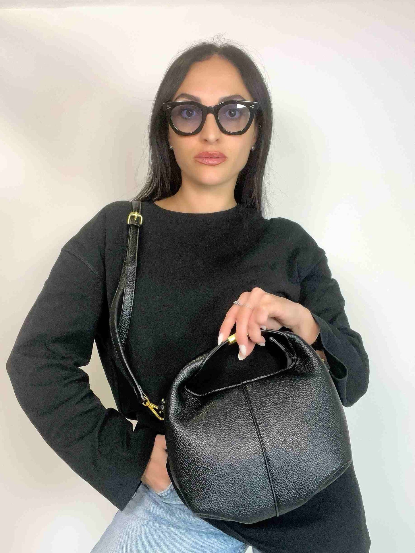 ELISE - SOFT ELEGANCE BAG BLACK