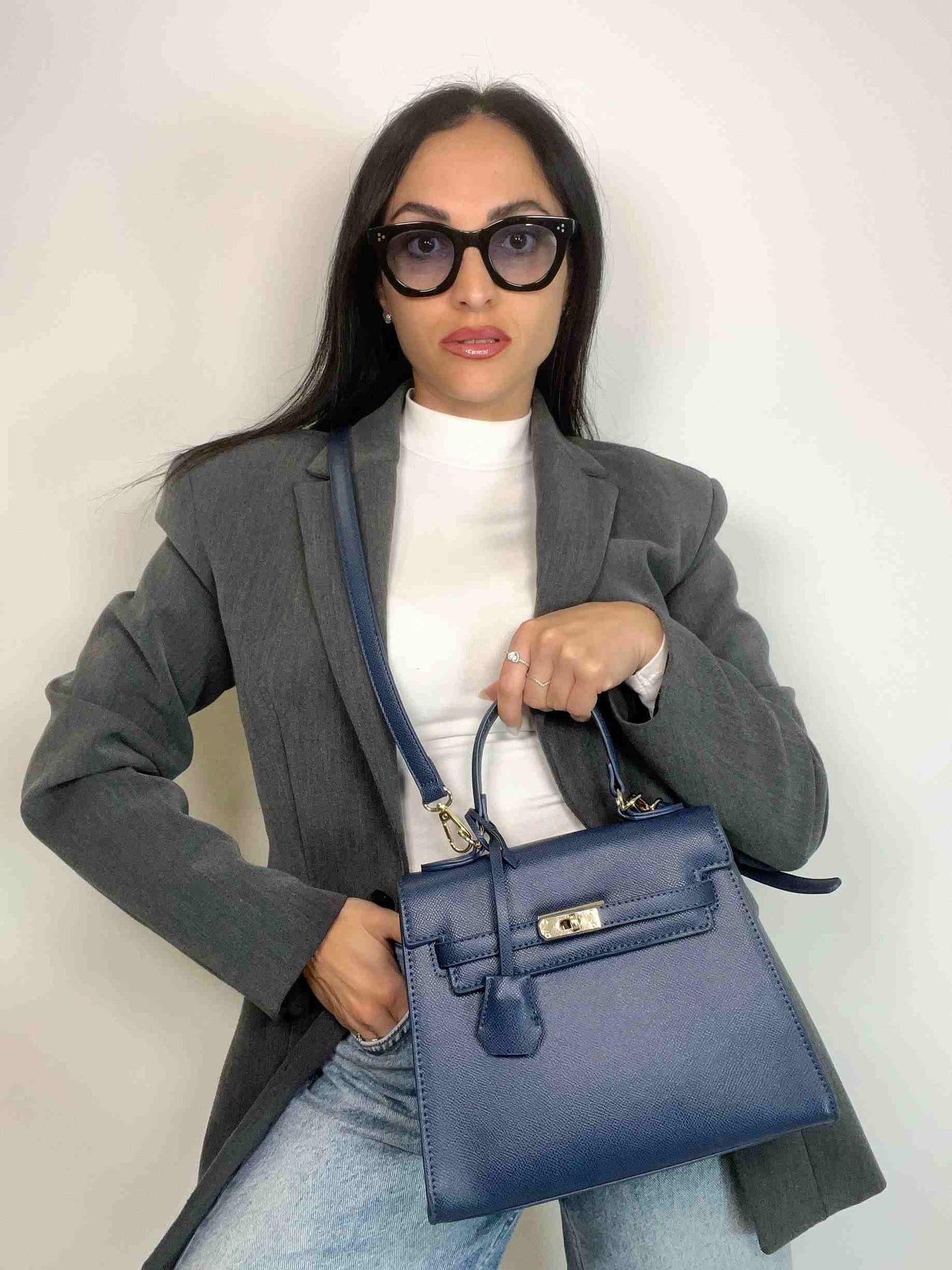 KELLY MIDI BAG - ROYAL BLU