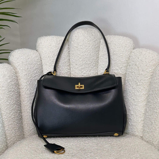 DALLAS MEDIUM - TOP HANDLE BAG BLACK