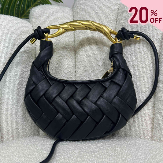 DAPHNE - TWIST HANDLE BLACK GOLD