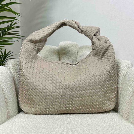 JADE BIG - HOBO BAG IVORY