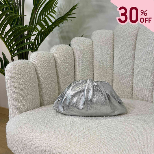 SOPHIA - MINI POUCH SILVER