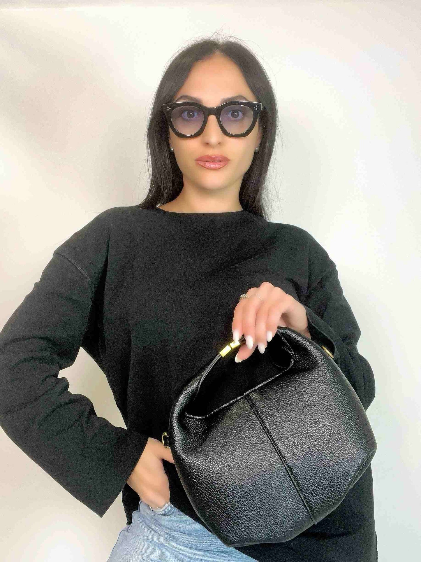 ELISE - SOFT ELEGANCE BAG BLACK