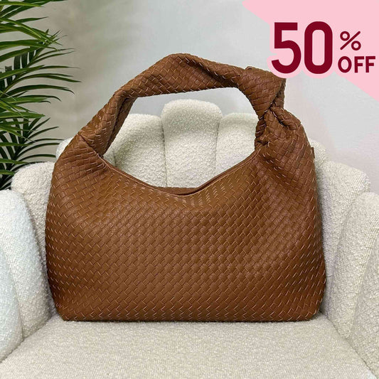JADE BIG - HOBO BAG COGNAC